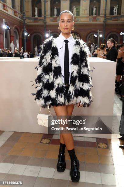 Sarah Lysander attends the Valentino Womenswear Spring/Summer 2024 show as part of Paris Fashion Week on October 01, 2023 in Paris, France.