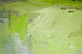 Abstract painted green art backgrounds.