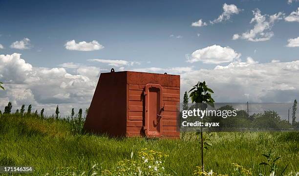 underground bunker - military bunker stock pictures, royalty-free photos & images