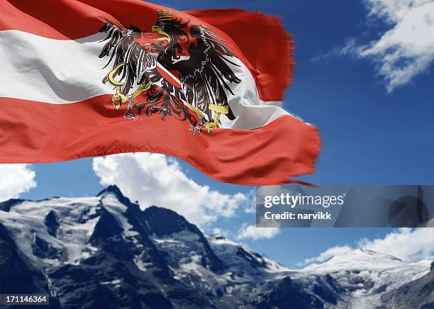 alpes de austria - grossglockner fotografías e imágenes de stock