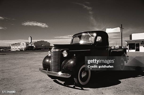 classic car - route 66 - classic west stockfoto's en -beelden