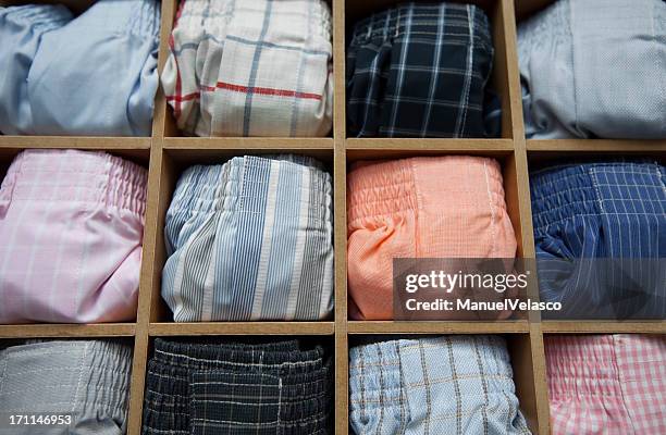 boxed boxers - boxer shorts stock pictures, royalty-free photos & images