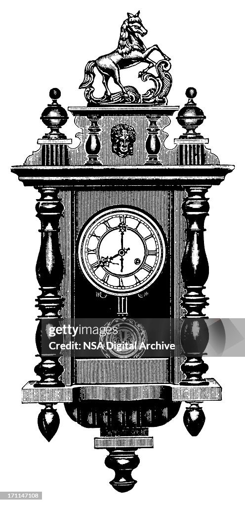 Clock | Antique Design Illustrations