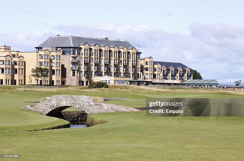 Swilken Bridge, The Old Course, St Andrews, Scotland. (XL)