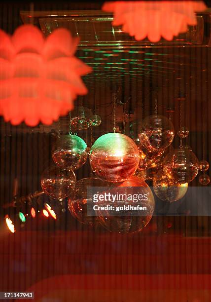 bolas de discoteca de espelho - musica soul imagens e fotografias de stock
