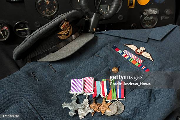 world war two raf - military medal stock pictures, royalty-free photos & images