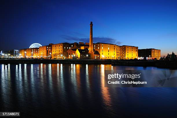 liverpool docks - albert dock stock pictures, royalty-free photos & images