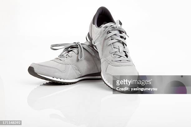 sports shoe series - suede shoe stock pictures, royalty-free photos & images