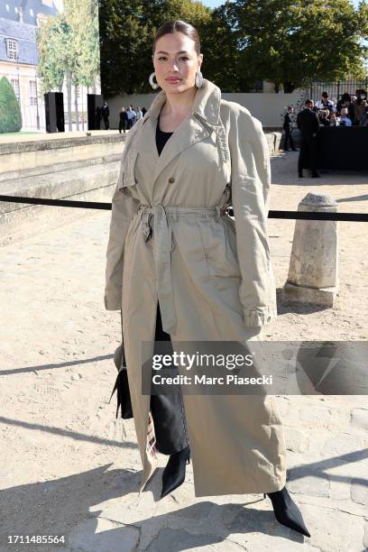 Ashley Graham attends the Balenciaga Womenswear Spring/Summer 2024 show as part of Paris Fashion Week on October 01, 2023 in Paris, France.