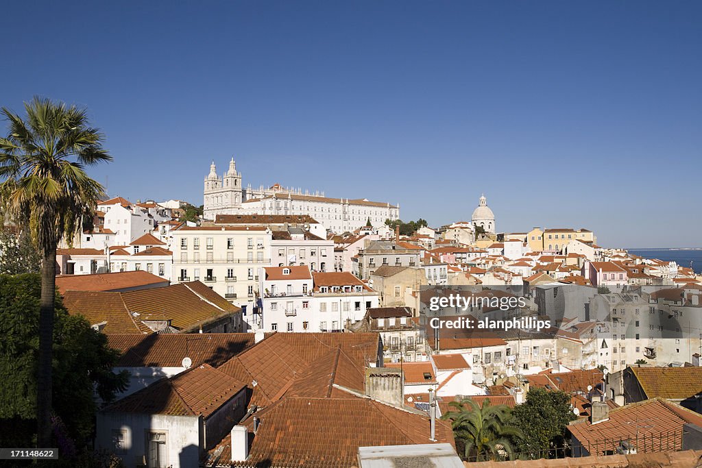 Lisbon view to North