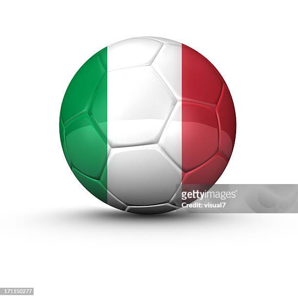 italian soccer ball - italy football stock pictures, royalty-free photos & images