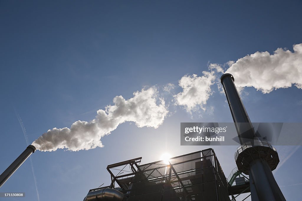 Energy from waste - incinerator chimneys