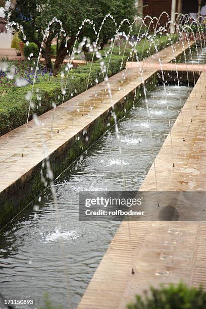 alhambra - granada spanien stock-fotos und bilder