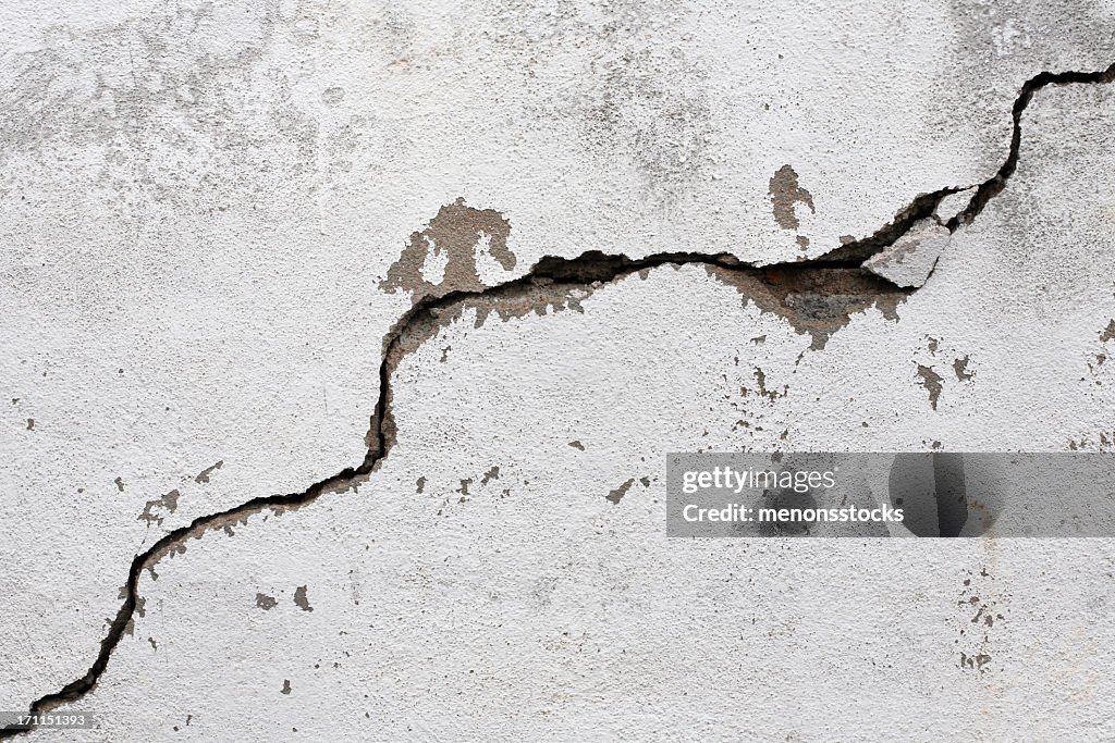 Mur fissuré