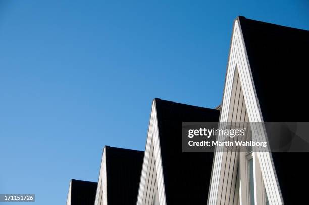 church building with four wings - spiked stock pictures, royalty-free photos & images
