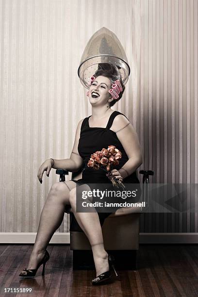 frankenstein's woman - krulspelden stockfoto's en -beelden