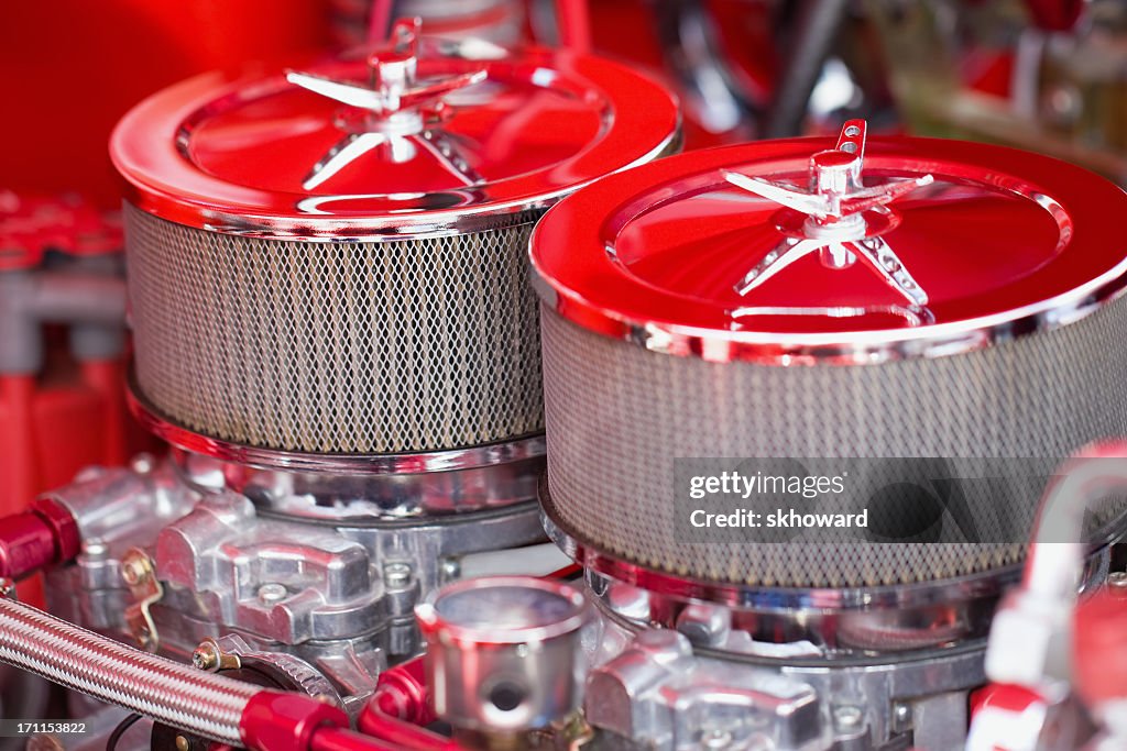 Dual Carburetors e filtros de ar