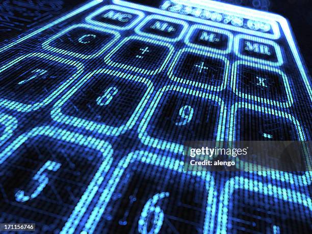 calculator backgrounds - calculator buttons stock pictures, royalty-free photos & images
