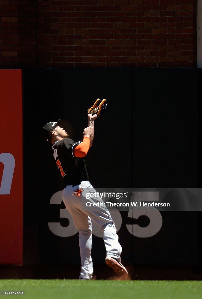 Miami Marlins v San Francisco Giants