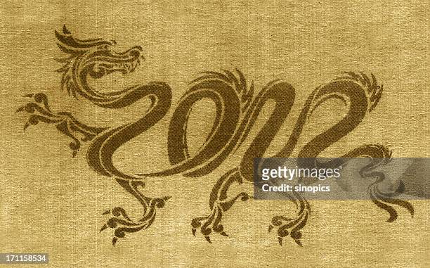 drago cinese 2012 （ xxxl ） - dragon tattoos foto e immagini stock