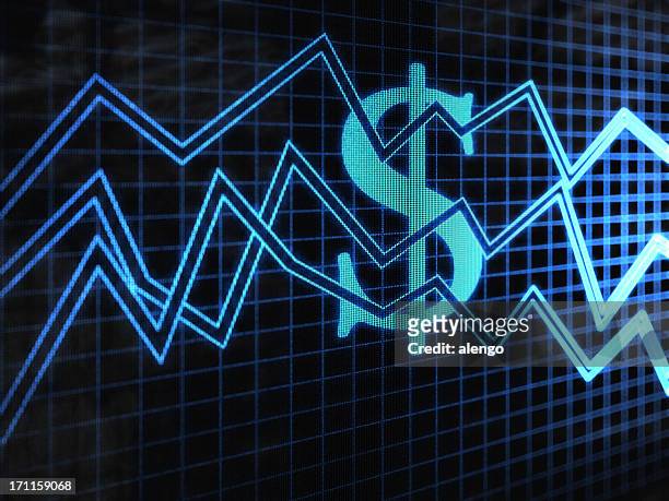 finance - line graph down stock pictures, royalty-free photos & images