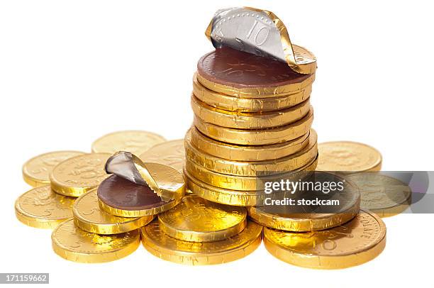 198 fotos e imágenes de Chocolate Gold Coins - Getty Images
