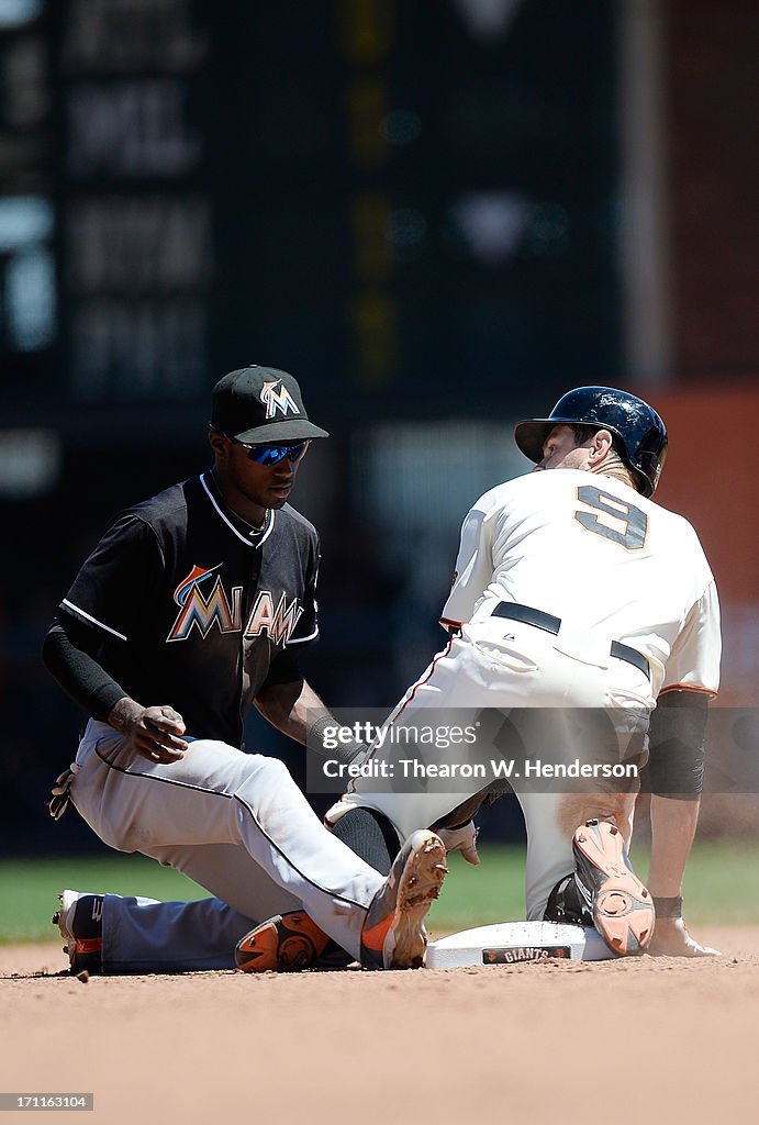 Miami Marlins v San Francisco Giants