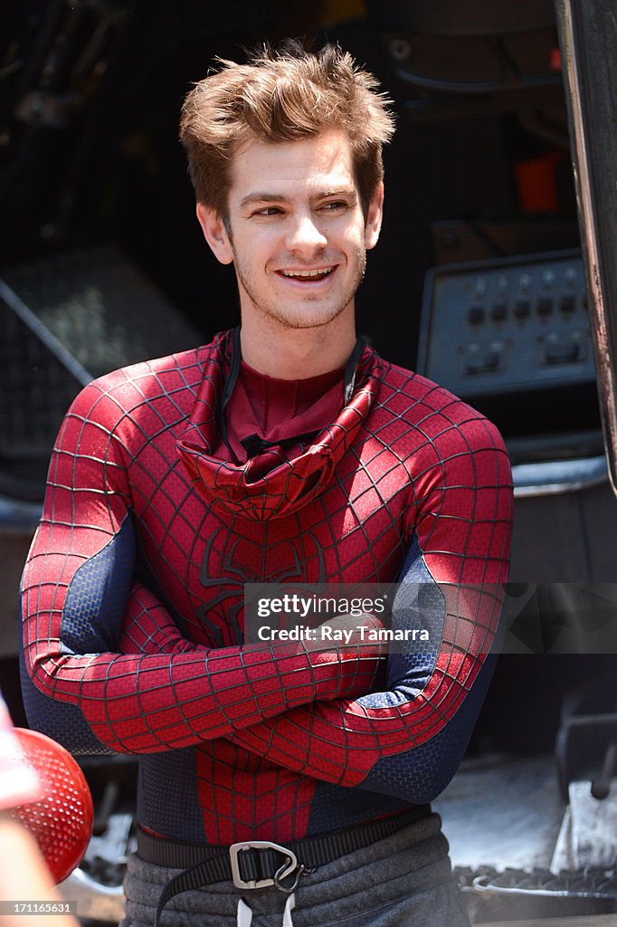 Celebrity Sightings In New York City - June 22, 2013