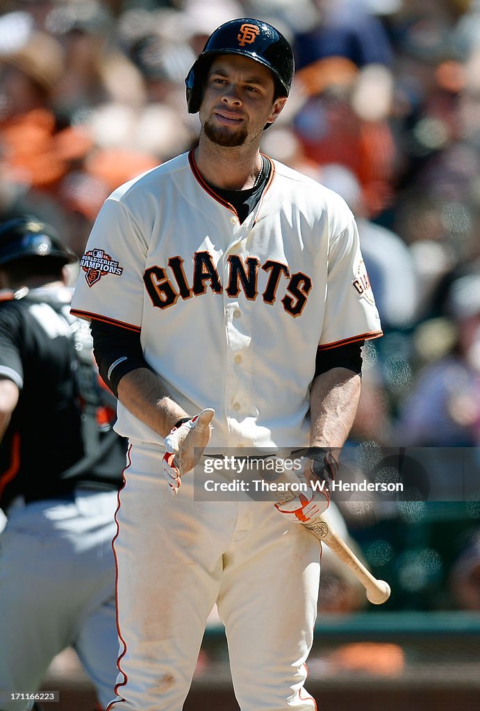 Miami Marlins v San Francisco Giants