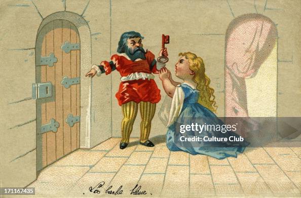 Bluebeard Keys Bluebeard - , finds blood on the key which his wife used to open the ...