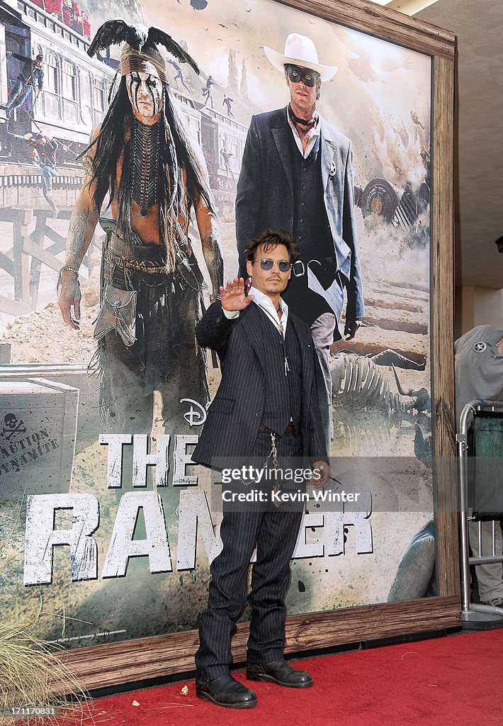 Premiere Of Walt Disney Pictures' "The Lone Ranger" - Red Carpet