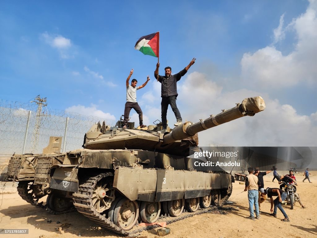 Clashes between Palestinian factions and Israeli forces