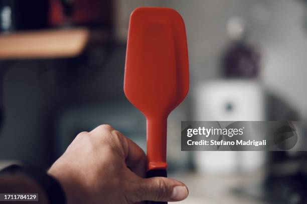 kitchen equipment, spatula - spatula stock pictures, royalty-free photos & images