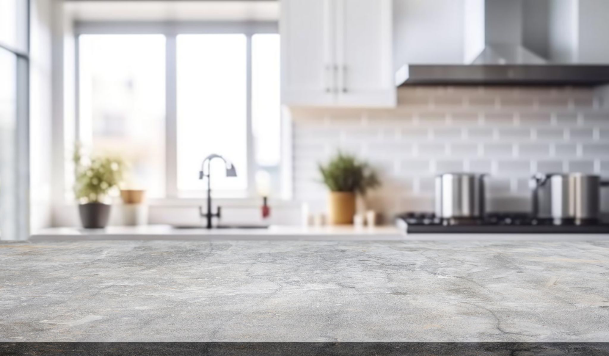 colorful kitchen countertop
