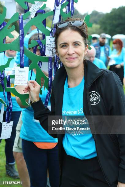 Vicky McClure attends the Alzheimer's Society Memory Walks in Wollaton Park on October 7, 2023 in Nottingham, England.