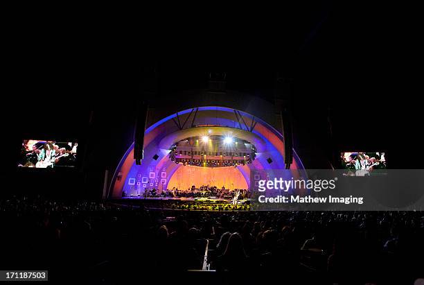 General view at Hollywood Bowl Opening Night Gala - Inside at The Hollywood Bowl on June 22, 2013 in Los Angeles, California.