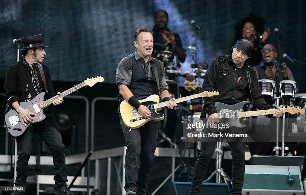 Bruce Springsteen Performs At Goffertpark, Nijmegen