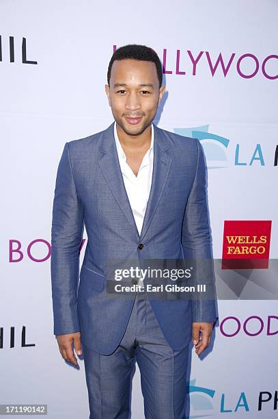 John Legend attends the Hollywood Bowl Hall Of Fame Opening Night at The Hollywood Bowl on June 22, 2013 in Los Angeles, California.