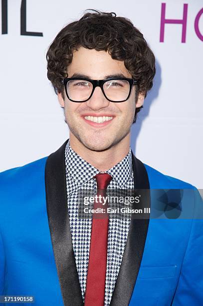 Darren Criss attends the Hollywood Bowl Hall Of Fame Opening Night at The Hollywood Bowl on June 22, 2013 in Los Angeles, California.