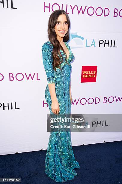 Caren Brooks attends the Hollywood Bowl Hall Of Fame Opening Night at The Hollywood Bowl on June 22, 2013 in Los Angeles, California.