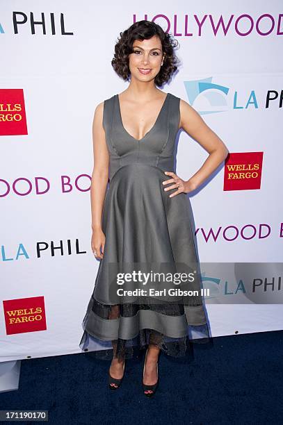 Morena Baccarin attends the Hollywood Bowl Hall Of Fame Opening Night at The Hollywood Bowl on June 22, 2013 in Los Angeles, California.