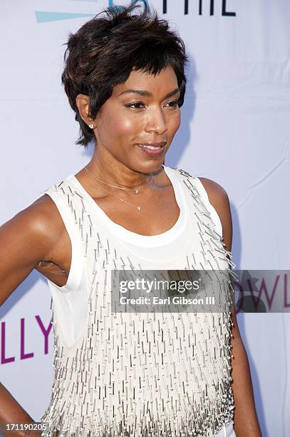 Angela Bassett attends the Hollywood Bowl Hall Of Fame Opening Night at The Hollywood Bowl on June 22, 2013 in Los Angeles, California.