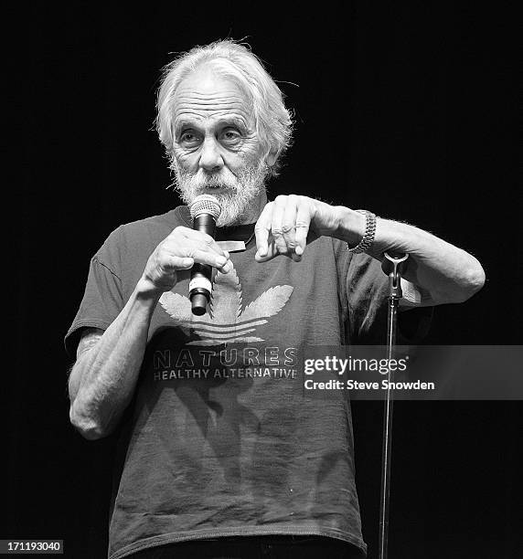 Actor / Comedian Tommy Chong performs at Route 66 Casino's Legends Theater on June 22, 2013 in Albuquerque, New Mexico.