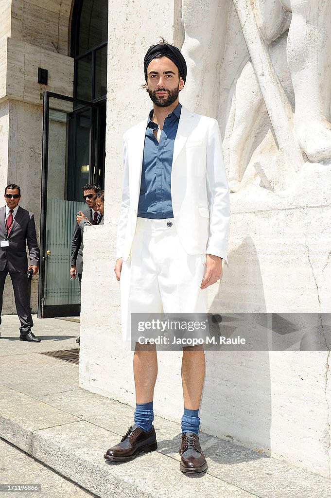 Salvatore Ferragamo - Arrivals - MFW S/S 2014