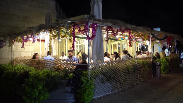 ISR: Jews Celebrate Sukkoth Holiday In Jerusalem