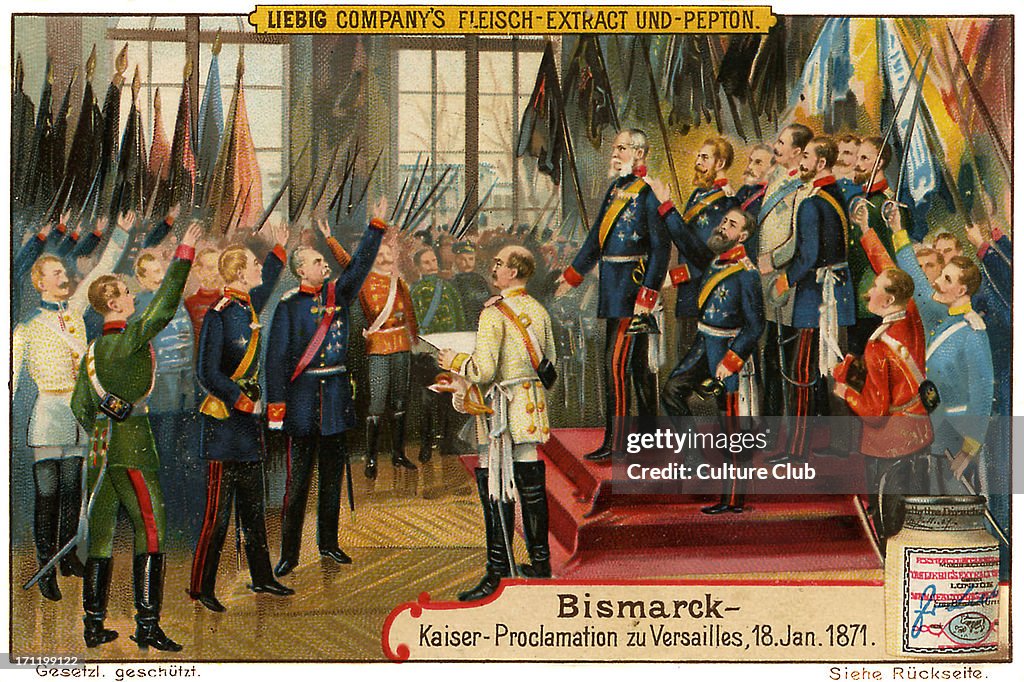 Bismarck in Versailles, 1871