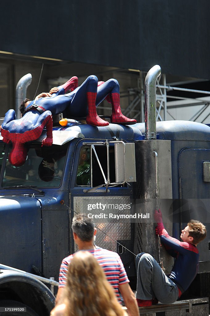 Celebrity Sightings In New York City - June 22, 2013