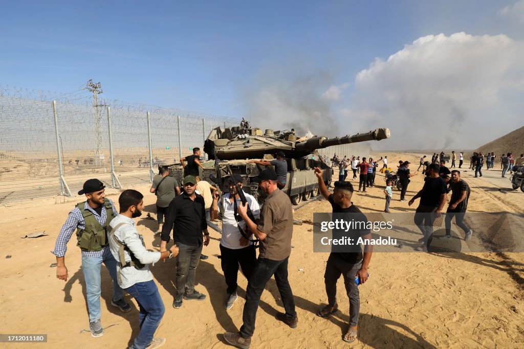 Clashes between Palestinian factions and Israeli forces