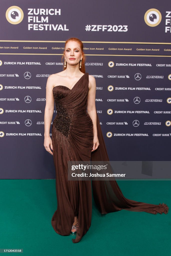 "Memory" Premiere & Golden Icon Award: Jessica Chastain - 19th Zurich Film Festival