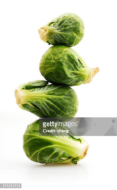 brussel sprouts - brussel sprout stock pictures, royalty-free photos & images